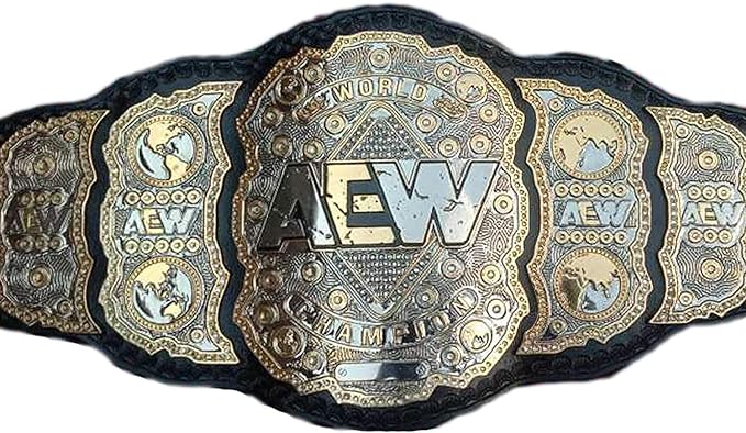 AEW World Heavyweight Championship Replica Title Belt - Rumble Belts