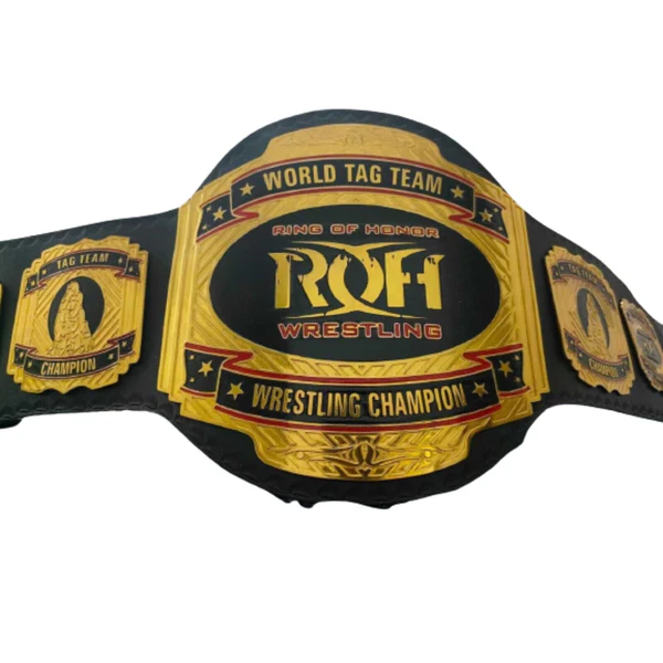 ROH Ring Of Honor World Tag Team Championship Replica Title Belt