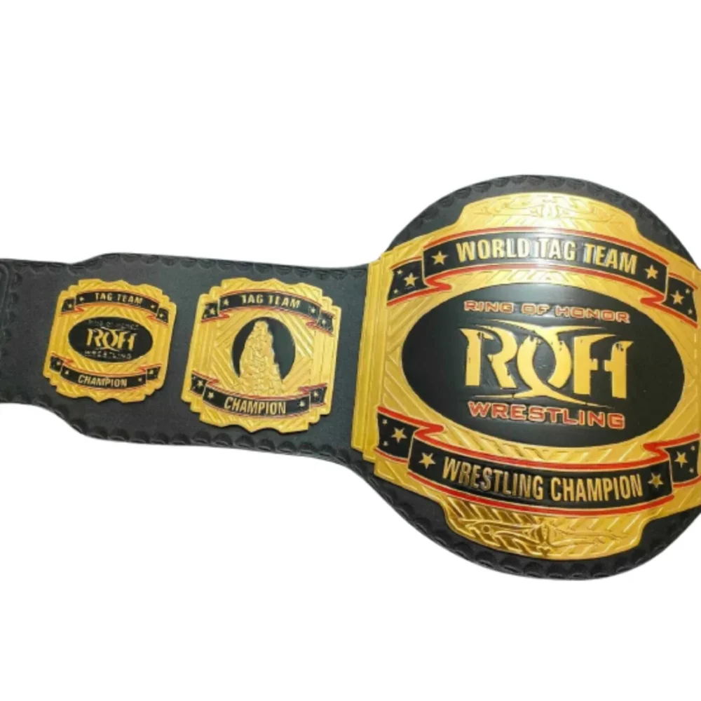 ROH Ring Of Honor World Tag Team Championship Replica Title Belt