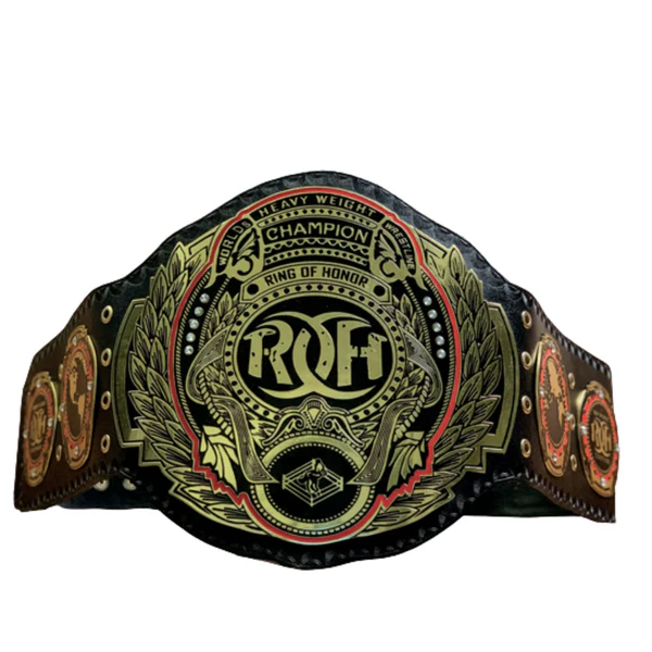 ROH Ring Of Honor World Heavyweight Wrestling Championship Replica Title Belt