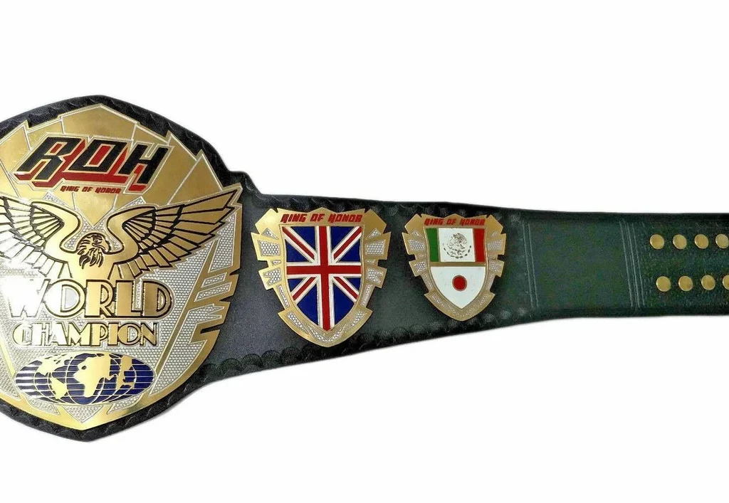 Ring Of Honor ROH World Wrestling Championship Replica Title Belt