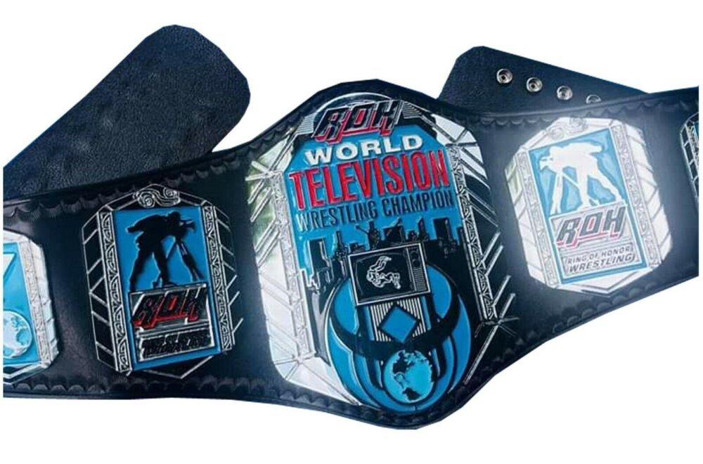 ROH World Television Wrestling Championship Replica Title Belt